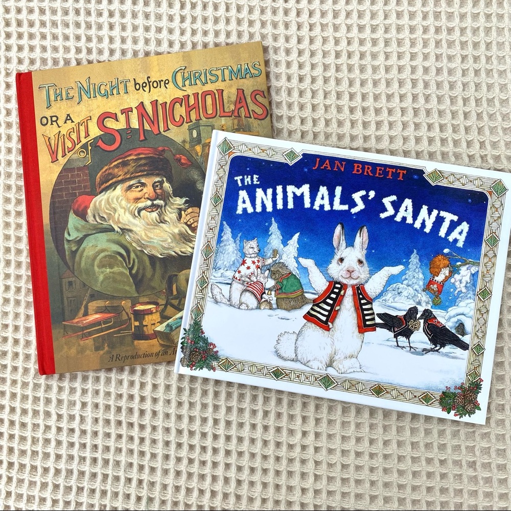 Night Before Christmas hardback kids book bundle